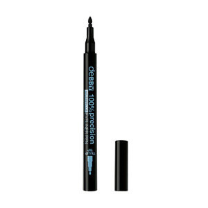 100% Precision WP Eyeliner Pen Tulip Tip – Black