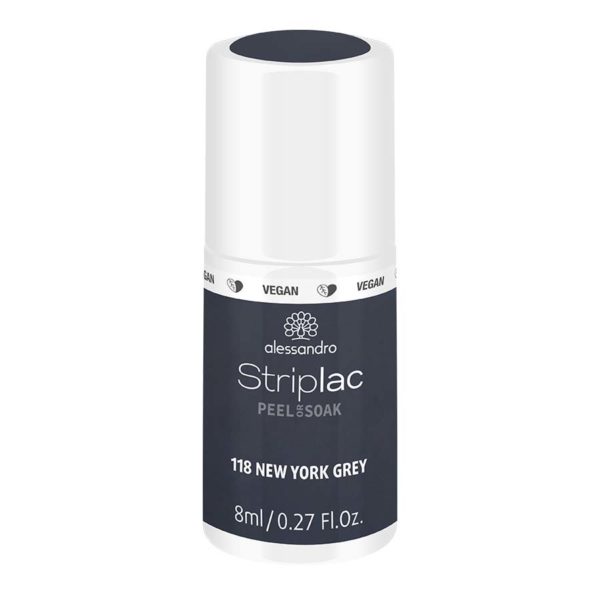 Striplac Peel or Soak – 118 New York Grey