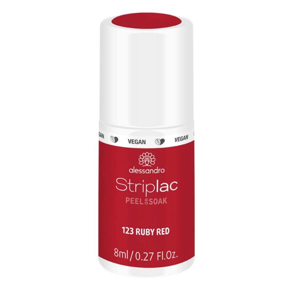 Striplac Peel or Soak – 123 Ruby Red