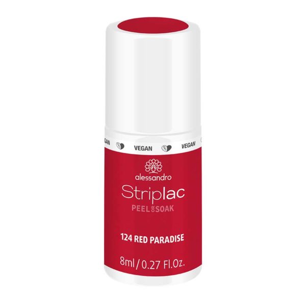 Striplac Peel or Soak – 124 Red Paradise