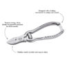 Stainless Steel Teennagelknipper Extra Strong