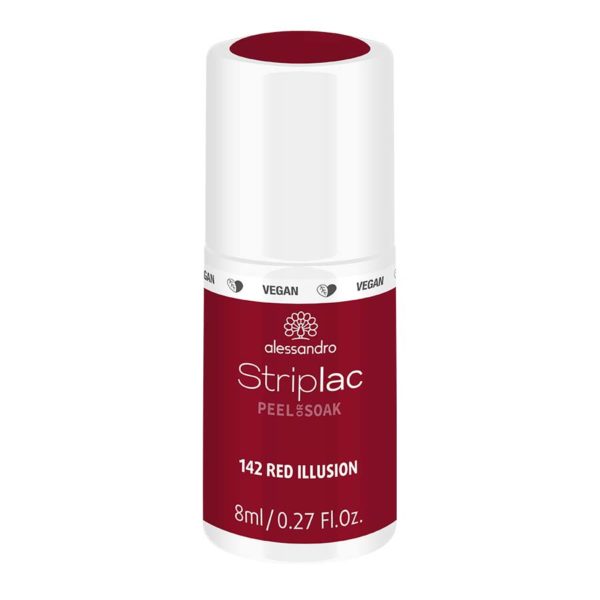 Striplac Peel or Soak – 142 Red Illusion