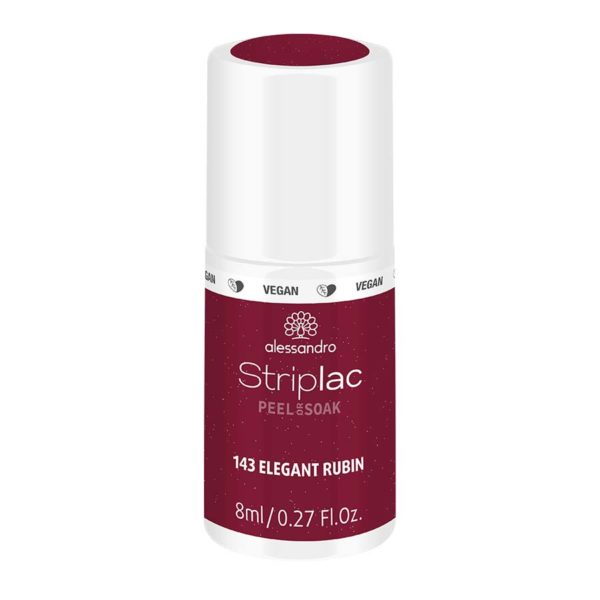 Striplac Peel or Soak – 143 Elegant Rubin