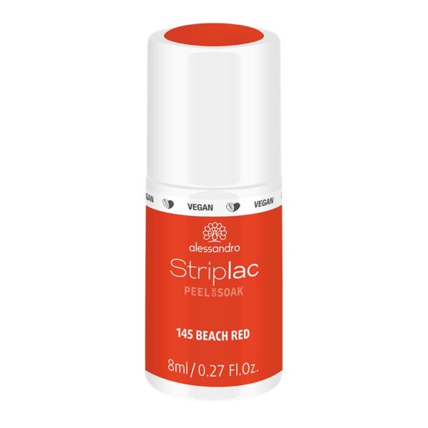Striplac Peel or Soak – 145 Beach Red