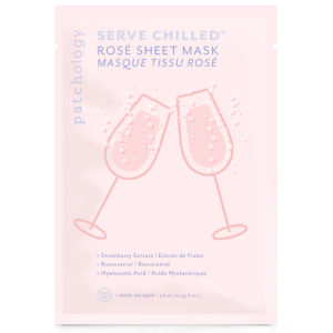 Serve Chilled Rose Sheet Mask – Single