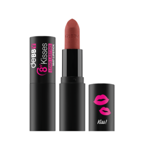 8H Kisses Longlasting Mat Lipstick 01, Reliable Nude