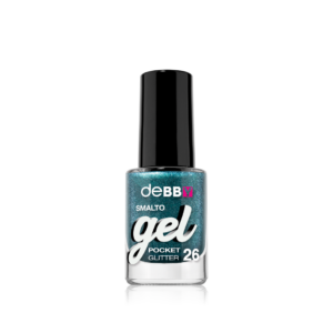 Gel Pocket 26, Glitter Turquoise