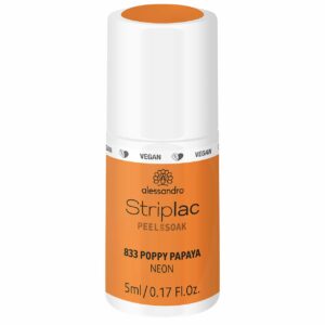 Striplac 833 Neon Poppy Papaya 5 ml